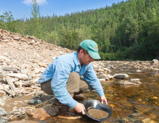 gold panning